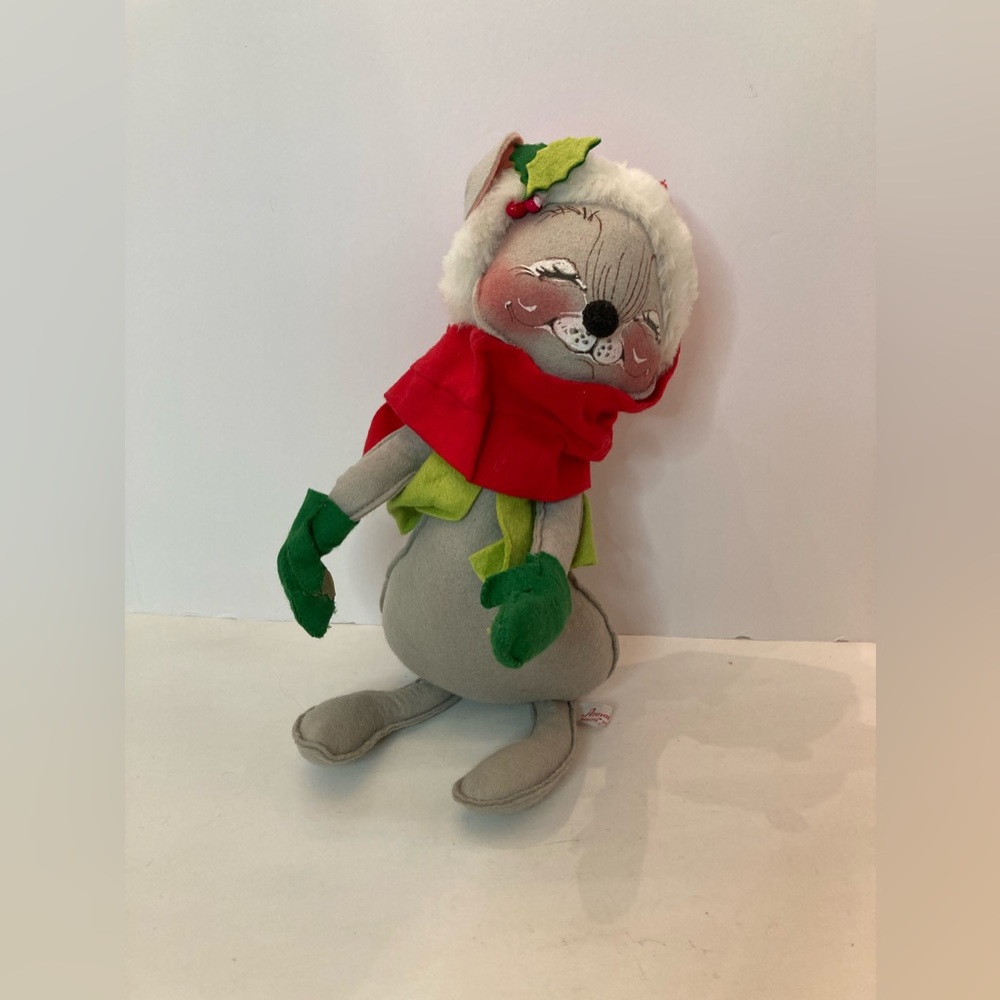 Annalee Mobilitee Christmas Caroling Holiday mouse 12in